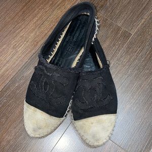 Chanel flat espadrilles
